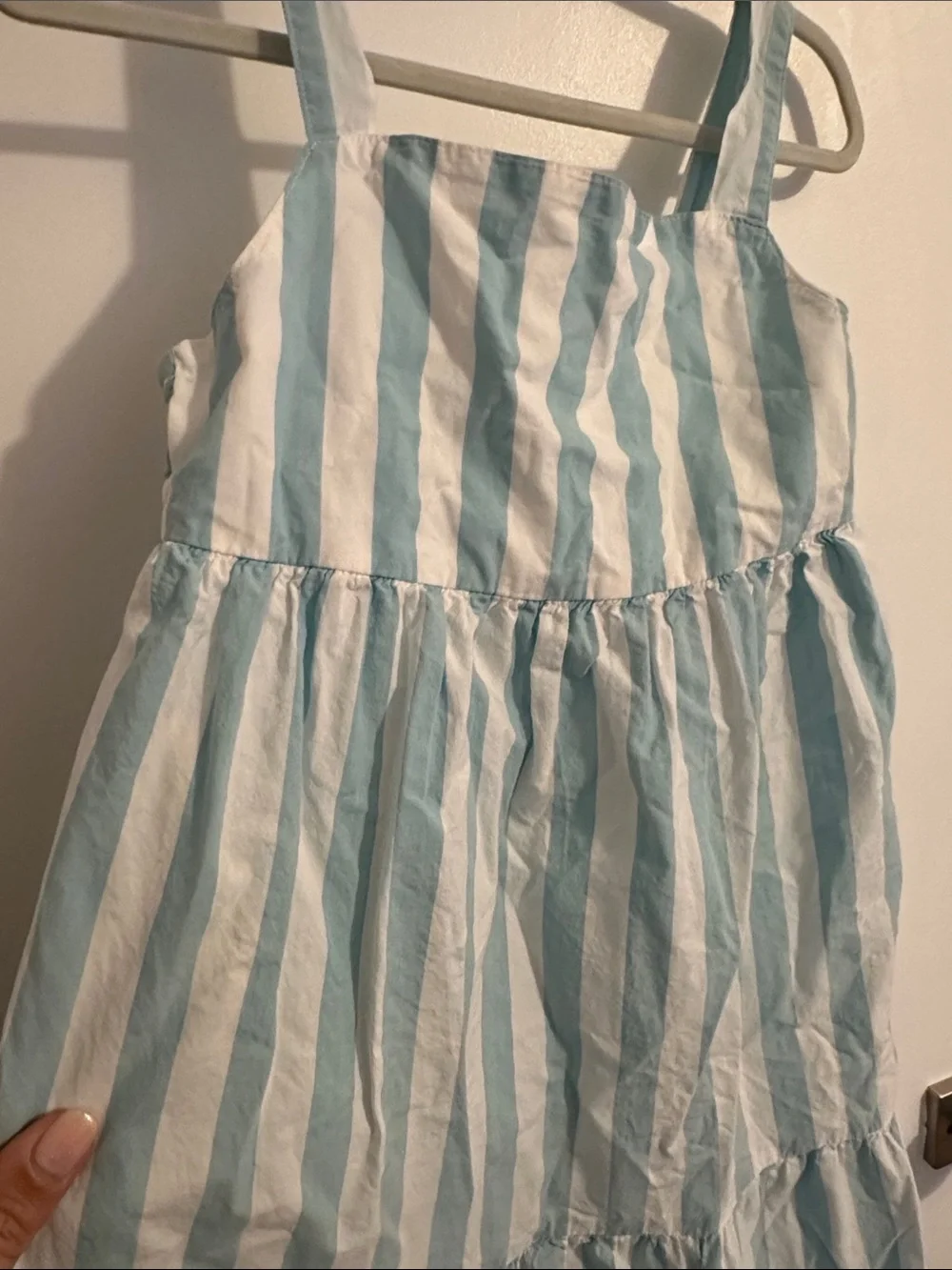 Carter's Blue and White Striped Sundress